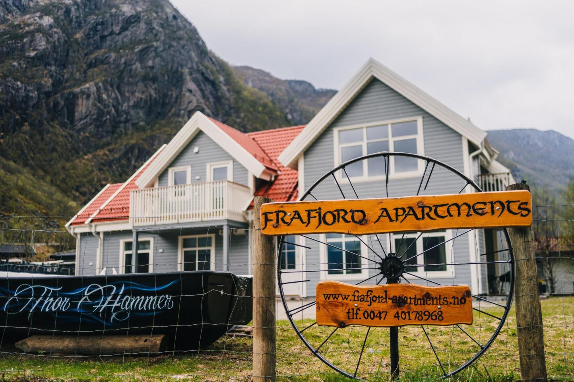 Frafjord Apartments Thor Dirdal Εξωτερικό φωτογραφία